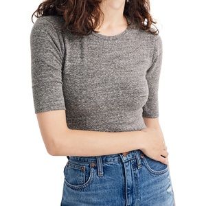 Madewell Crewneck Short-Sleeve Bodysuit